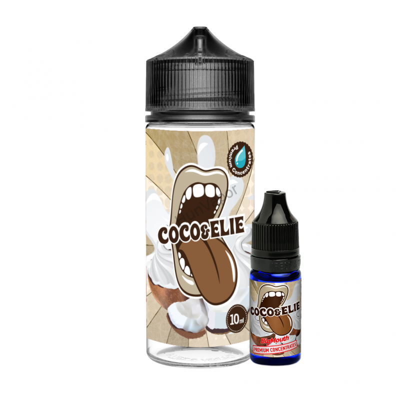 Flavourings concentrates Big Mouth Shake and Vape Coco and Elie